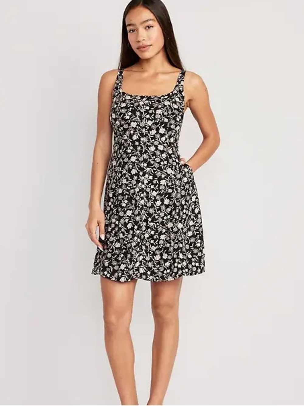 Old Navy floral midi dress